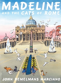 Hardcover Madeline and the Cats of Rome Book