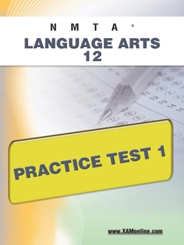 Paperback Nmta Language Arts 12 Practice Test 1 Book