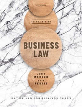 Paperback Business Law Book