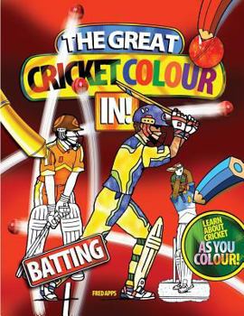 Paperback The great cricket colour in: batting Book