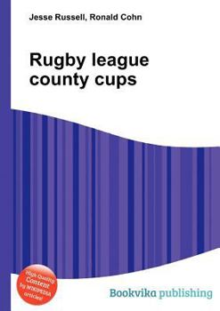 Paperback Rugby League County Cups Book