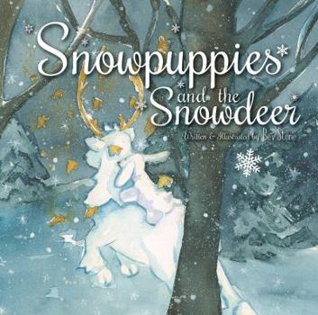 Paperback Snowpuppies and the Snowdeer Book