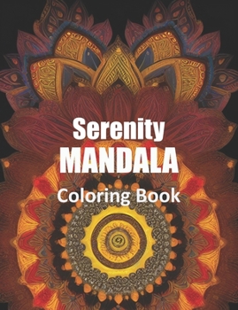 Paperback Serenity Mandala Coloring Book