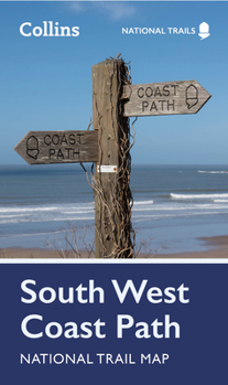 Map South West Coast Path National Trail Map Book