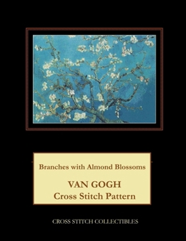 Branches with Almond Blossoms: Van Gogh Cross Stitch Pattern