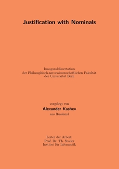 Paperback Justification with Nominals Book