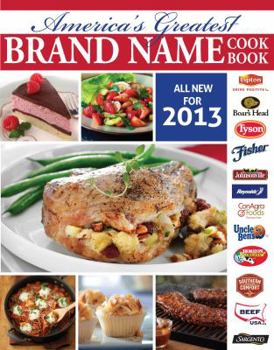 Spiral-bound 2013 America's greatest brand name cookbook Book