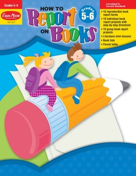 Paperback How to Report on Books, Grade 5 - 6 Teacher Resource Book