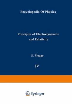 Paperback Principles of Electrodynamics and Relativity / Prinzipien Der Elektrodynamik Und Relativitätstheorie Book
