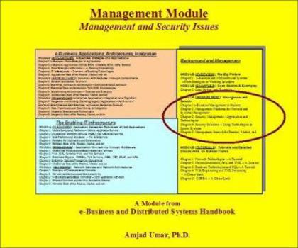 Paperback e-Business and Distributed Systems Handbook: Management Module Book