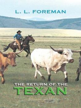 Hardcover Return of the Texan [Large Print] Book
