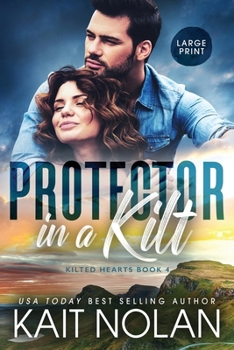 Paperback Protector in a Kilt [Large Print] Book