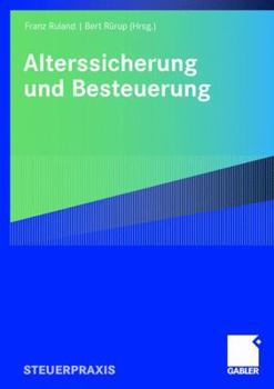Paperback Alterssicherung Und Besteuerung [German] Book