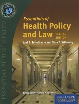 Paperback Essentials of Health Policy and Law Book