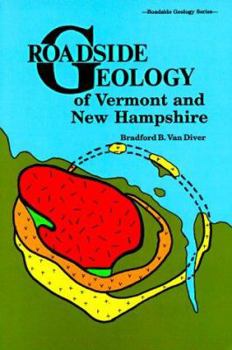 Paperback Roadside Geology of Vermont and New Hampshire Book