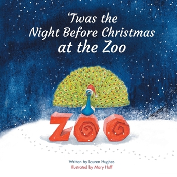 Paperback 'Twas the Night Before Christmas at the Zoo Book