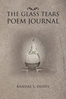 Paperback The Glass Tears Poem Journal Book
