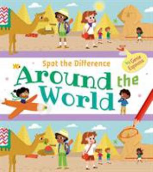 Paperback Spot the Difference Around the World Book