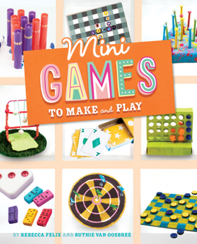 Hardcover Mini Games to Make and Play Book