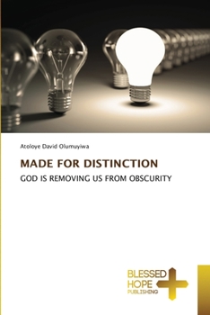 Paperback Made for Distinction Book