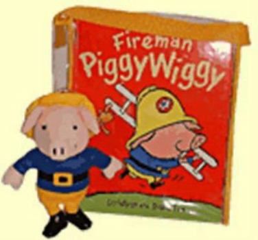 Hardcover Fireman Piggywiggy Gift Set Book