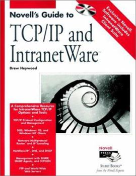 Paperback Novell's Guide to TCP/IP and Intranetware [With CDROM] Book