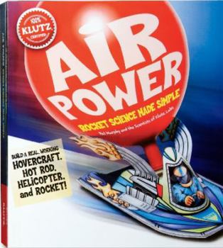 Paperback Air Power [With Hot Rod Body and Engline Block, Hovercraft Cockpit and Balloon(s)] Book