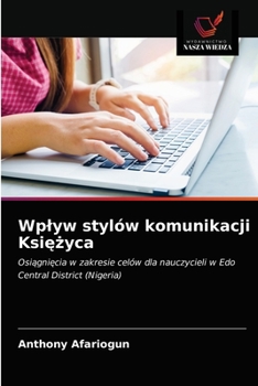 Paperback Wplyw stylów komunikacji Księżyca [Polish] Book