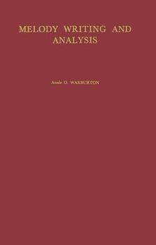 Paperback Melody Writing and Analysis Book