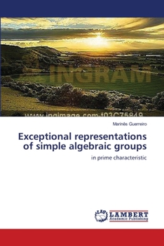 Paperback Exceptional representations of simple algebraic groups Book