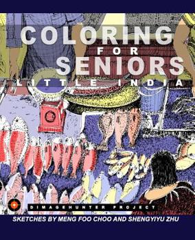 Paperback Coloring for Seniors: Little India Book