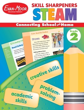 Paperback Skill Sharpeners: Steam, Grade 2 Workbook Book