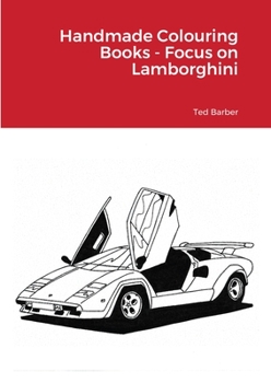 Paperback Handmade Colouring Books - Focus on Lamborghini Book