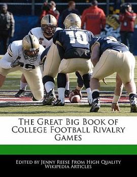 Paperback The Great Big Book of College Football Rivalry Games Book