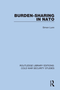 Paperback Burden-sharing in NATO Book