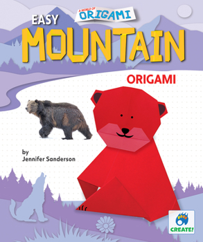 Library Binding Easy Mountain Origami Book