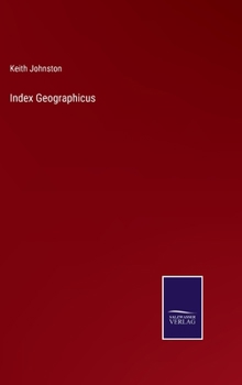 Hardcover Index Geographicus Book