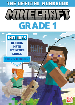 Paperback Official Minecraft Workbook: Grade 1 Book