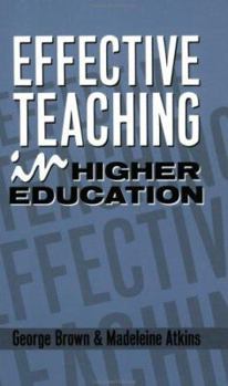 Paperback Effective Teaching in Higher Education Book