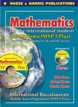 Paperback Mathematics for the International Student (IB Middle Years) Book