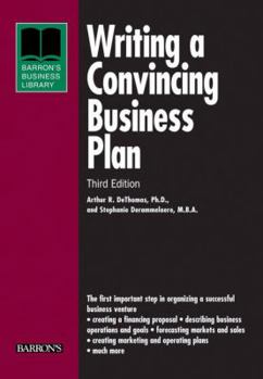 Paperback Writing a Convincing Business Plan Book