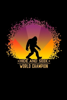 Paperback Hide And Seek World Champion: Lined A5 Notebook for Alien Journal Book