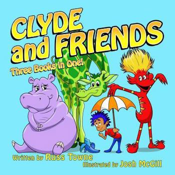 Paperback Clyde and Friends 3 Books in 1! Book