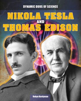 Library Binding Nikola Tesla and Thomas Edison Book