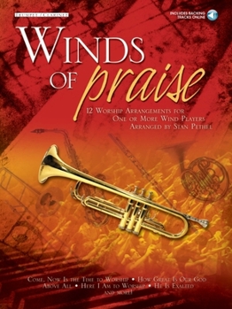 Paperback Winds of Praise for Trumpet/Clarinet Book/Online Audio [With CD (Audio)] Book