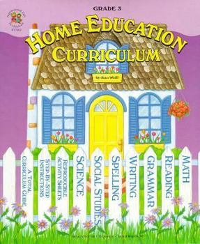 Spiral-bound Home Education Curriculum: Grade 3 Book