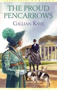 Hardcover The Proud Pencarrows [Large Print] Book