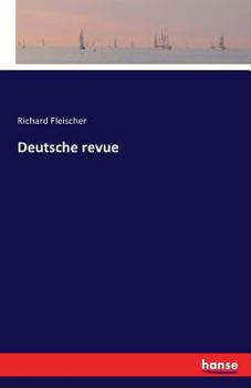 Paperback Deutsche revue [German] Book