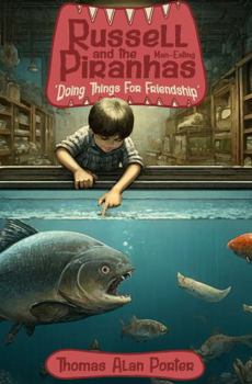 Paperback Russell and the Man-Eating Piranhas: Doing Things for Friendship (Snitches Get Stitches Series) Book