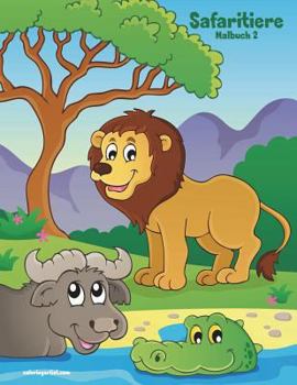 Paperback Safaritiere-Malbuch 2 [German] Book